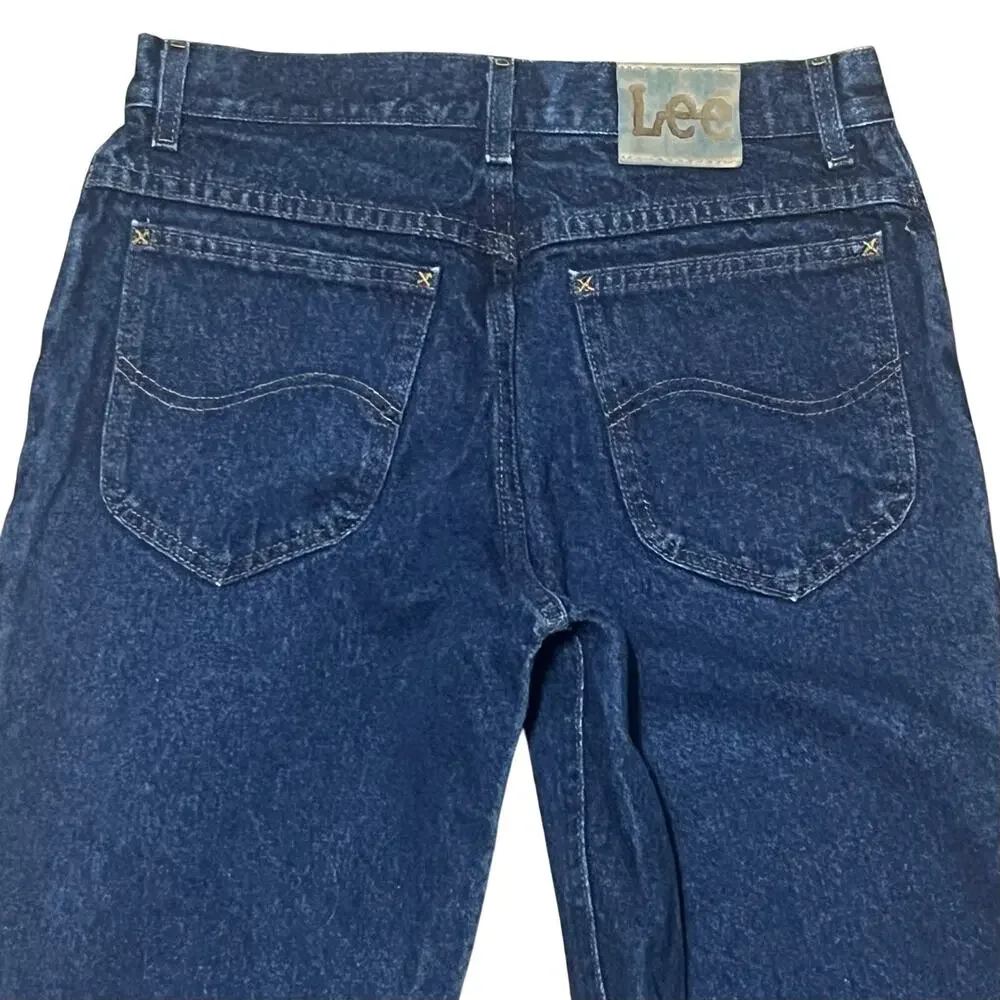 Vintage Lee Riders Jeans Mens 31x32 Blue Denim Made in USA Union Garment Workers - Picture 4 of 9